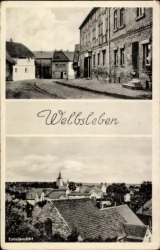 Ak Welbsleben Arnstein im Südharz, Totalansicht