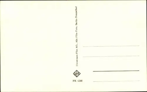 Ak Schauspielerin Renate Holm, Autogramm