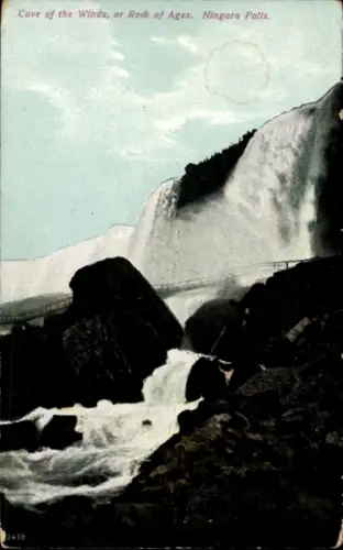 Ak Niagara Falls New York USA, Cave of the Winds, Rock of Ages