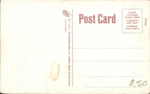 PC Rochester New York USA, The Fountain at the Reservoir, by Night