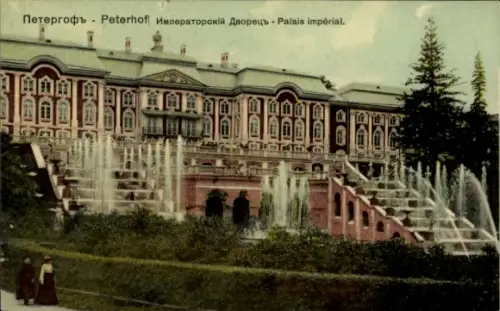 Ak Peterhof Russland, Kaiserpalast