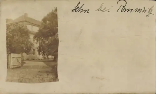 Foto Ak Lehn Plotzen Hochkirch in Sachsen, Gebäude