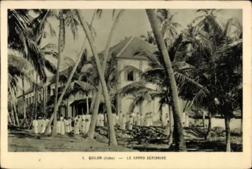 Ak Indian Quilon, The Major Seminary, Missionare