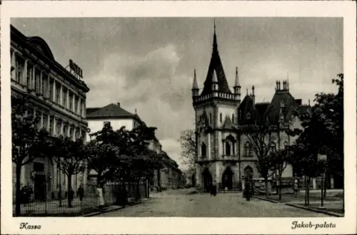 Ak Košice Kassa Kaschau Slowakei, Jakab palota