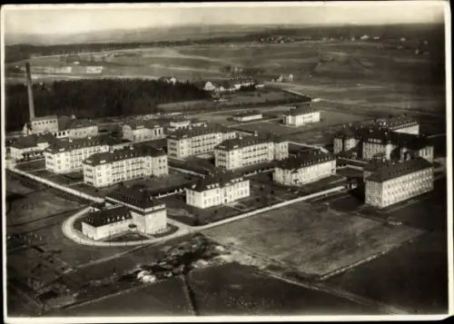 Ak Zwickau, Fliegeraufnahme, staatlicher Krankenstift