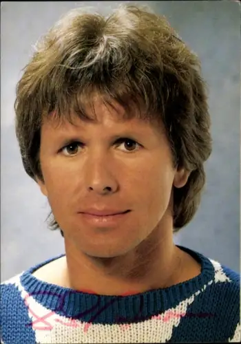 Autogrammkarte Sänger G. G. Anderson, Portrait, Autogramm