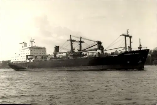 Foto Ak Frachtschiff Cartagena de Homs