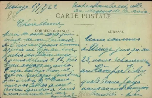 Ak Dauphiné Uriage les Bains Isère, Hotel des Alpes