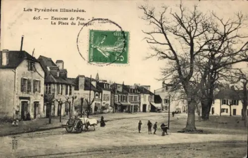 CPA Pau Pyrénées-Atlantiques, La Place du Junque