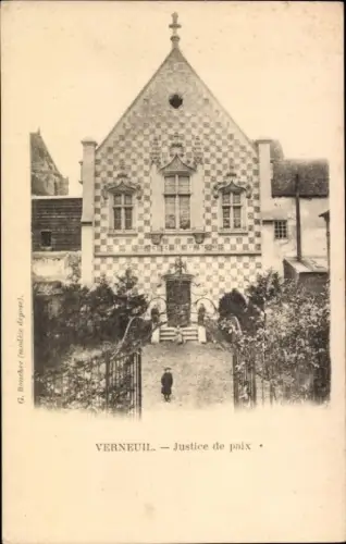 Ak Verneuil sur Avre Eure, Justice de paix