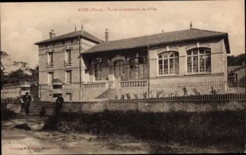 CPA Aube-Orne, École Communale de Filles