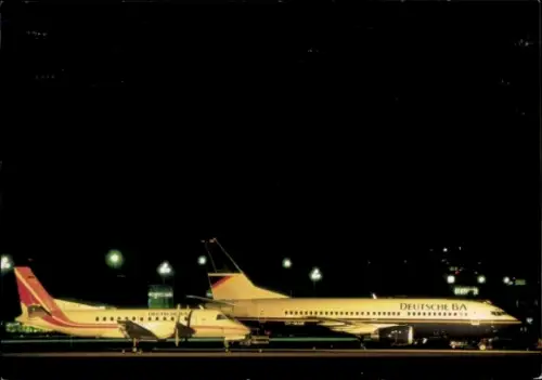 Ak Passagierflugzeuge Boeing 737-300, Saab 340, Deutsche BA