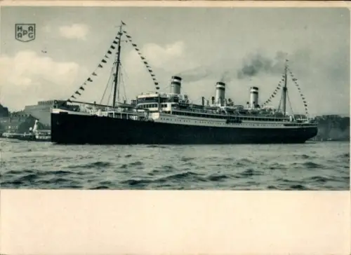 Ak HAPAG USL Dampfer SS Reliance