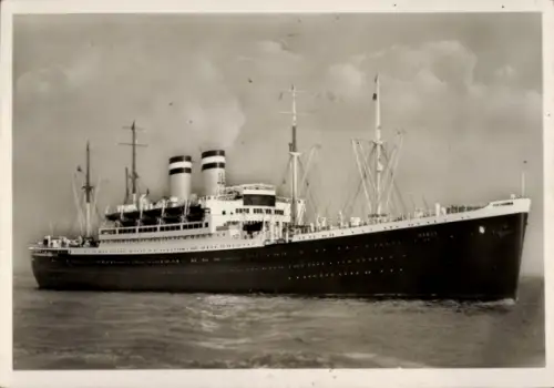 Ak Schnelldampfer Hansa, HAPAG, Fotograf Hans Hartz