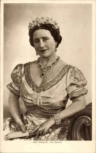 Ak Britisches Königshaus, Königin Elizabeth