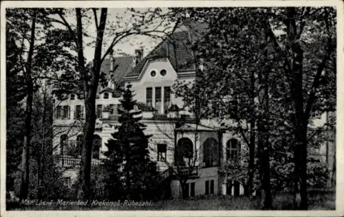 Ak Mariánské Lázně Marienbad Region Karlsbad, Rübezahl, Gebäude