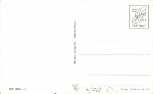 Ak Cöthen Köthen in Anhalt, Ingenieurschule Chemie