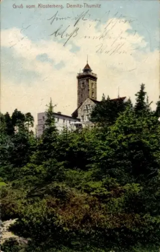 Ak Demitz Thumitz in Sachsen, Klosterberg