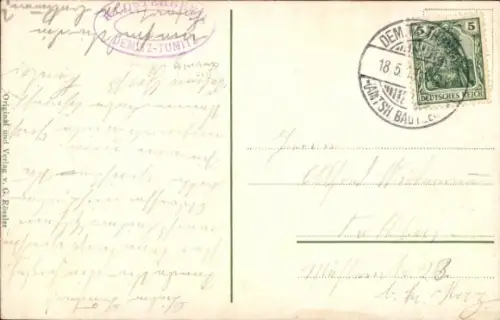 Ak Demitz Thumitz in Sachsen, Klosterberg