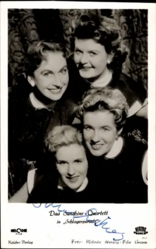 Ak Sunshine Quartett, Schlagerparade
