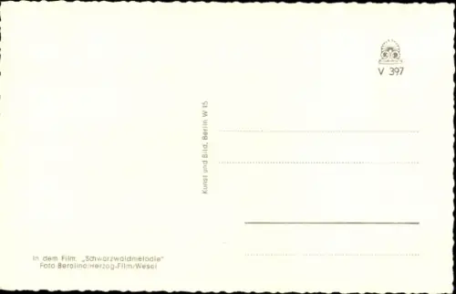 Ak Schauspielerin Gardy Granass, Autogramm