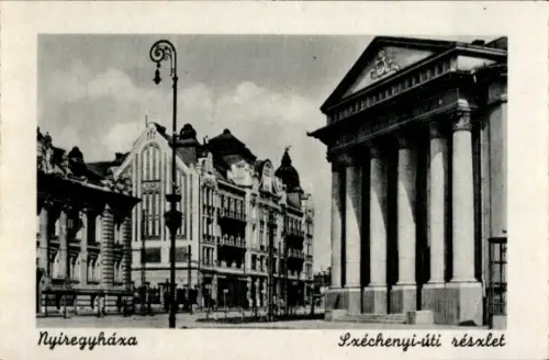 Ak Nyíregyháza Birkenkirchen Ungarn, Széchenyi reszlet