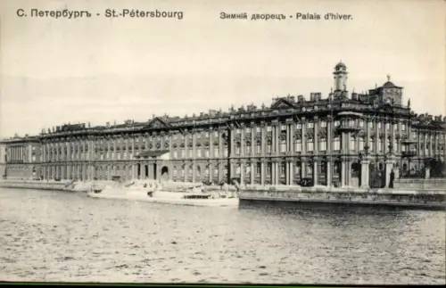 Ak Sankt Petersburg Russland, Winterpalast
