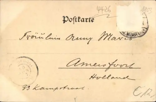 Ak Zwillbrock Vreden im Münsterland, Gasthof, Pfarrkirche, Innenansicht