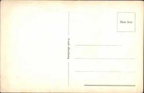 Ak Växjö Schweden, Büste von Linnaeus, Parkanlage,  Schweden