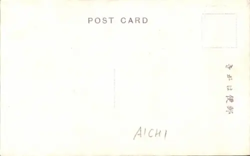 Ak Aichi Japan, Felsen, Farne