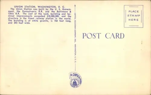 PC Washington DC USA, Union Station