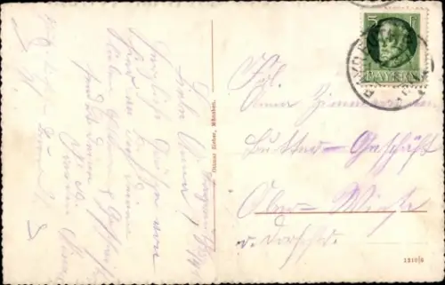 Ak Bayreuth in Oberfranken, Markarafenbrunnen, Statue, Brunnen,  