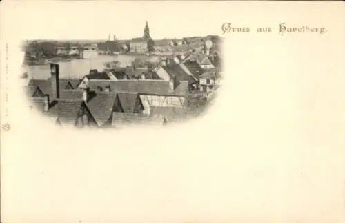 Ak Havelberg in Sachsen Anhalt, Gesamtansicht