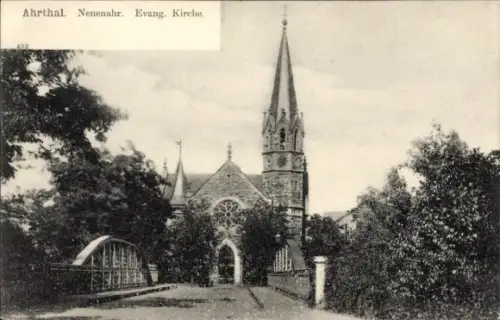 Ak Bad Neuenahr Ahrweiler Rheinland Pfalz, Evang. Kirche