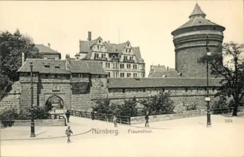 Ak Nürnberg, Frauenthor