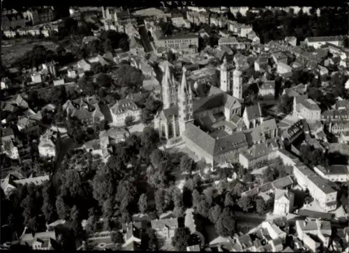 Foto Naumburg an der Saale, Fliegeraufnahme, Dom