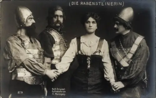 Ak Die Rabensteinerin, Schauspieler