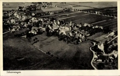 Ak Villingen Schwenningen im Schwarzwald, Luftaufnahme