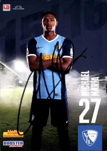Autogrammkarte Fußballer Michael Maria, VfL Bochum, Autogramm