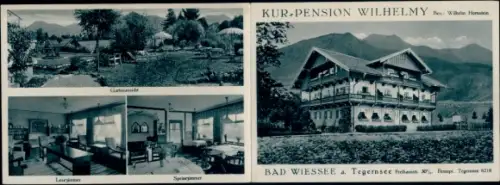 Klapp Ak Bad Wiessee in Oberbayern, Kurpension Wilhelmy