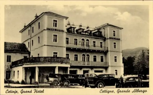 Ak Цетиње Cetinje Montenegro, Grand Hotel