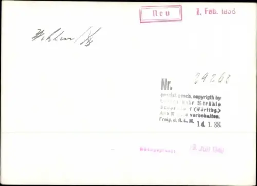 Ak Schorndorf im Remstal Württemberg, 黑白照片，显示了德国小镇Schorndorf的鸟瞰图。