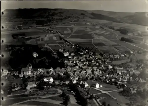 Ak Gersfeld in der Rhön Hessen, Gersfeld im Rohingebirge, Rhön, Hessen
