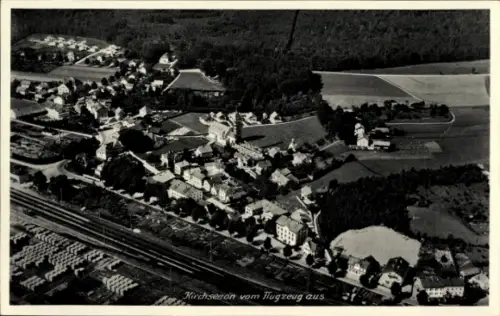 Ak Kirchseeon in Oberbayern, Fliegeraufnahme