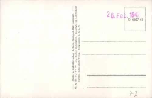 Ak Göppingen in Württemberg, Luftaufnahme, Stadtansicht, Häuser, 1942