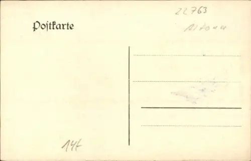 Ak Hamburg Altona, Klopstockstraße