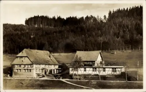 Ak Eisenbach im Schwarzwald, Gasthof zum schwarzen Kreuz