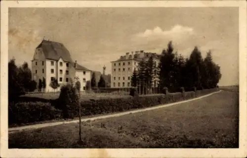 Ak Schonstett Schonstätt Oberbayern, Sanatorium, Südansicht