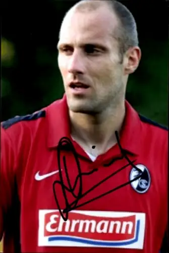 Autogrammkarte Fußballer Daniel Sereinig, SC Freiburg, Autogramm