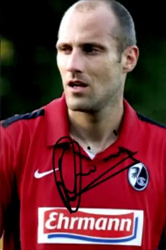 Autogrammkarte Fußballer Daniel Sereinig, SC Freiburg, Autogramm